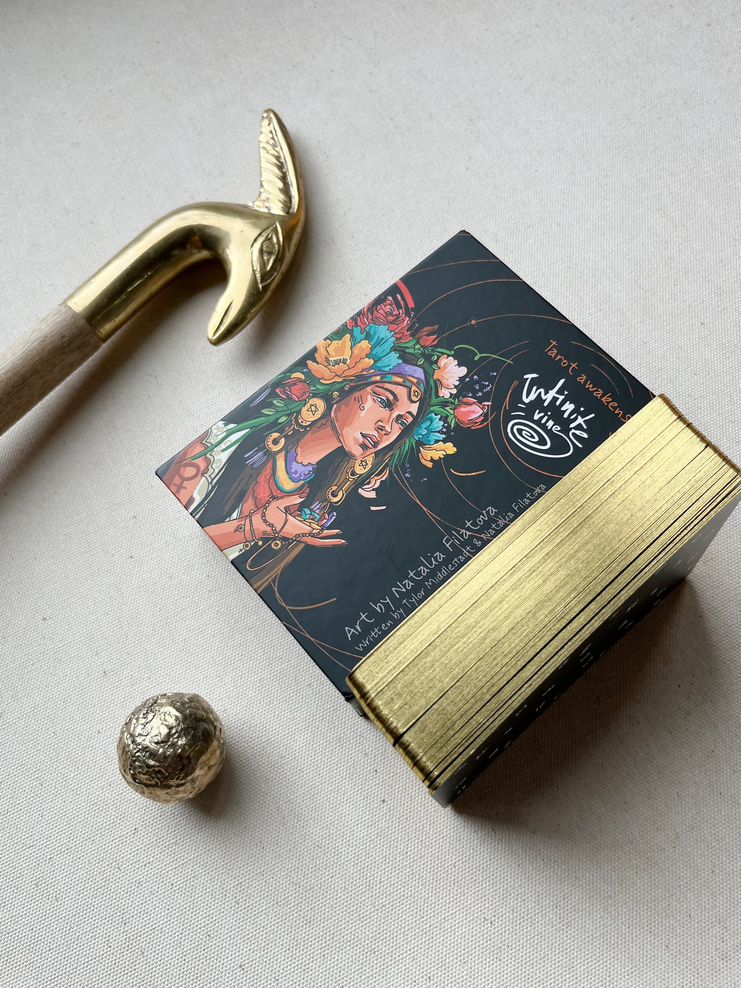 Tarot Deck Infinite Vine. Premium Quality