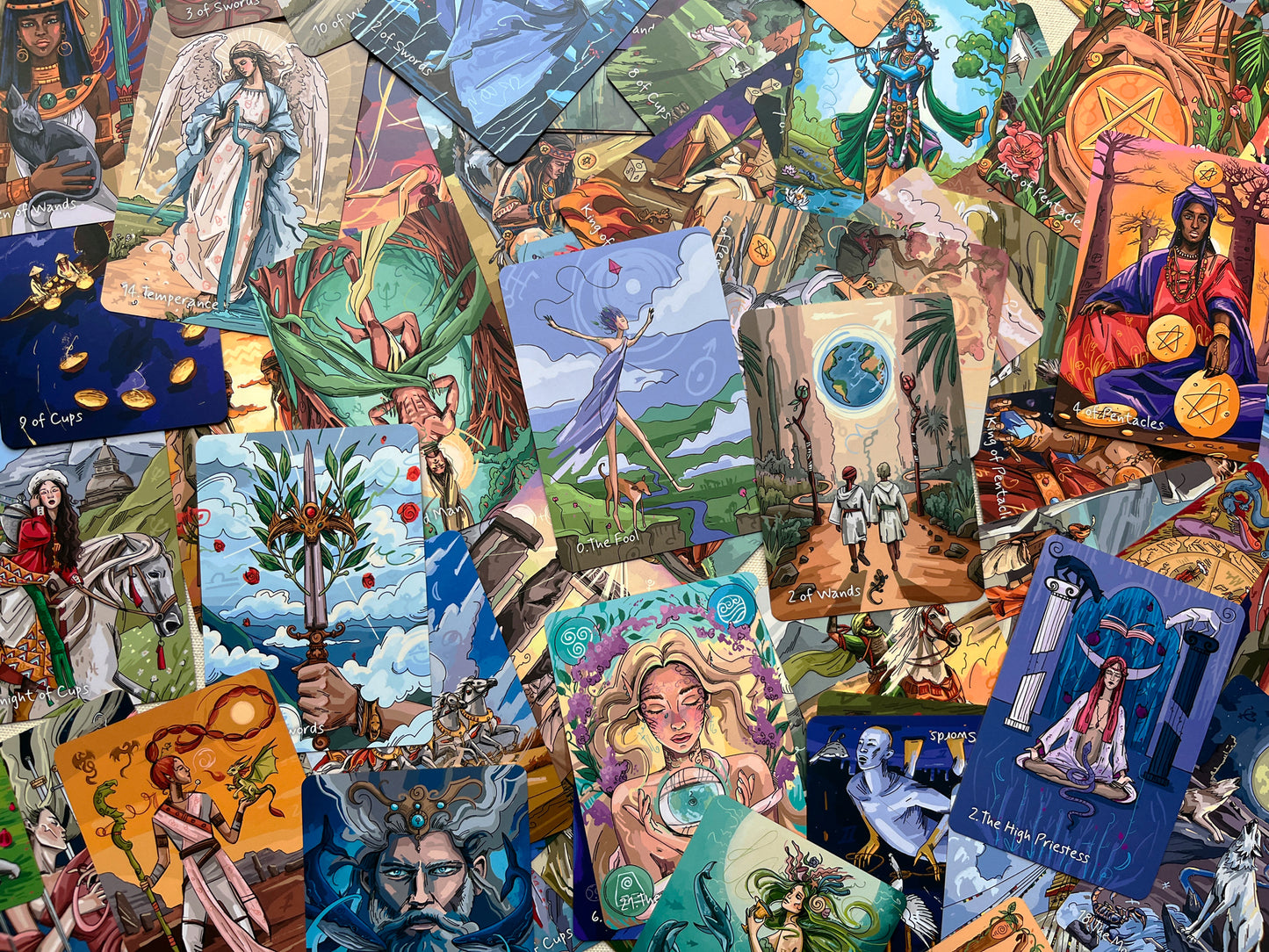 Tarot Deck Infinite Vine. Premium Quality
