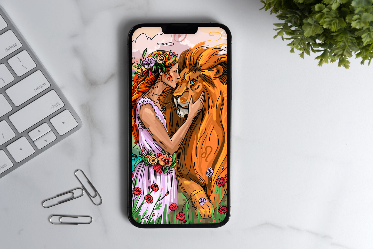 Phone Wallpapers (22 cards) Infinite Vine  – Major Arcana