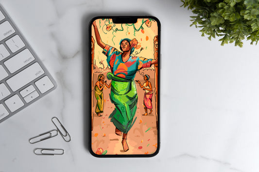 Phone Wallpapers (4 cards) Infinite Vine  – Sacred Harmony Pack
