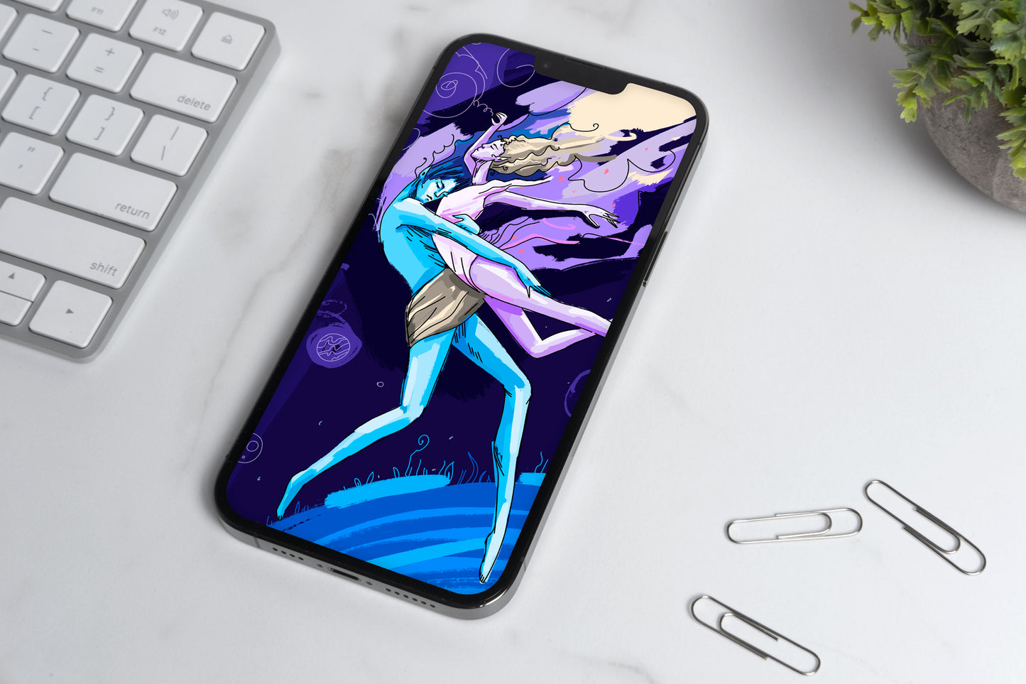 Phone Wallpapers (22 cards) Infinite Vine  – Major Arcana